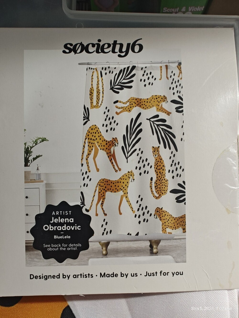 Society6 Shower Curtain by Jelena Obradovic